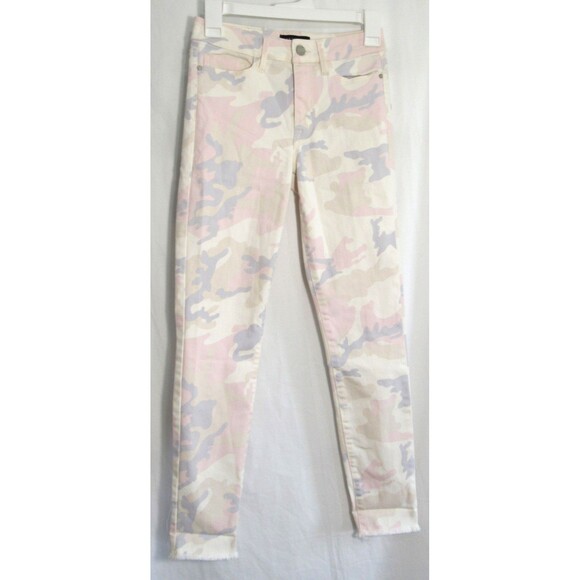 Sanctuary Pastel Camo Social Ankle Skinny Jeans Size 24 NWT - Picture 1 of 6